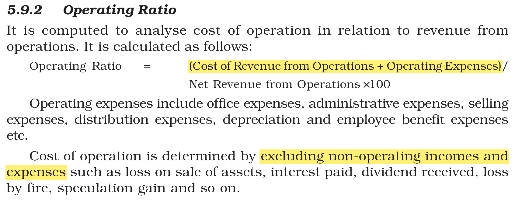 Extract from the NCERT textbook