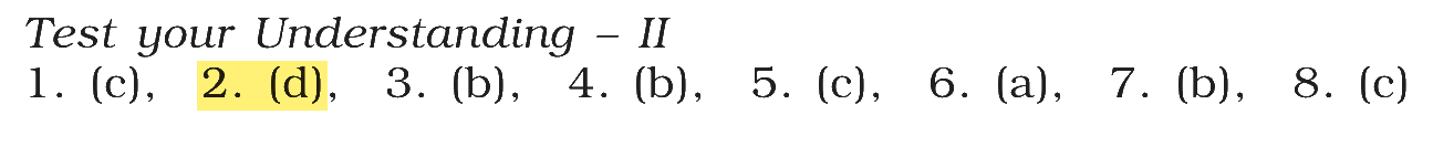 Extract from the NCERT textbook
