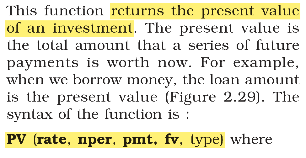 Extract from the NCERT textbook