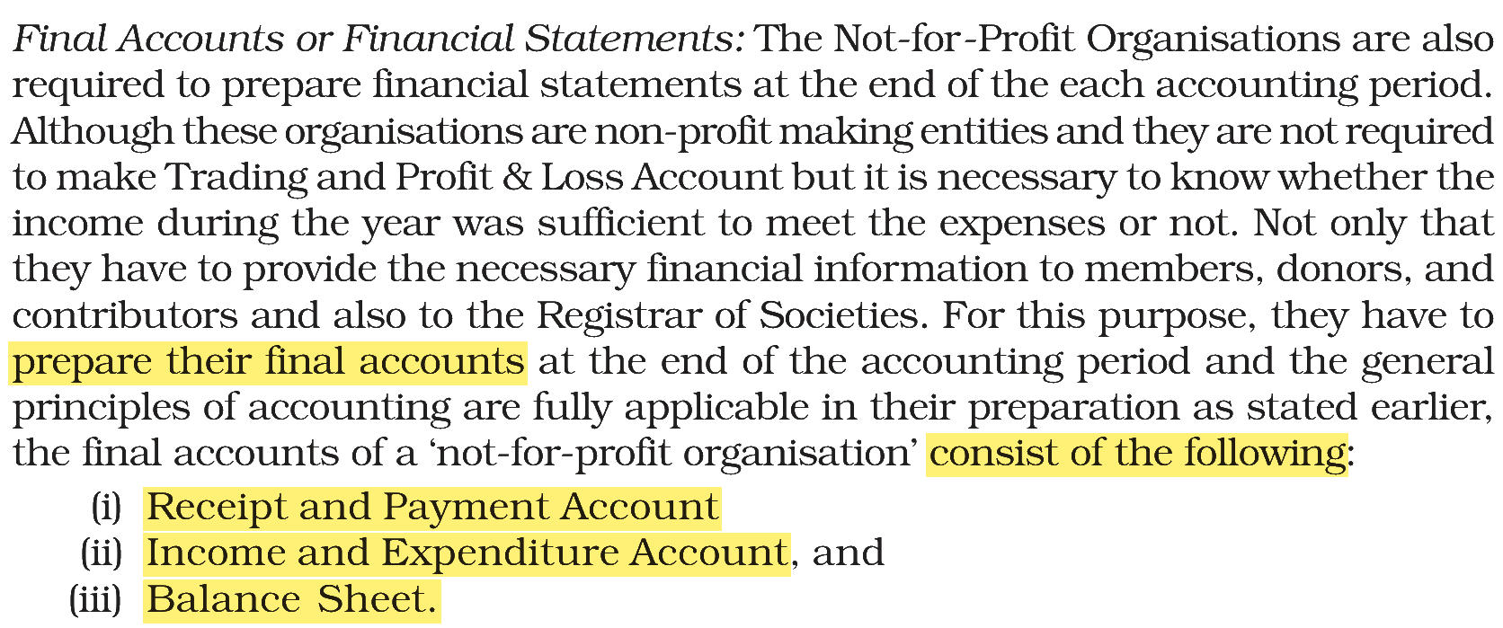 Extract from the NCERT textbook