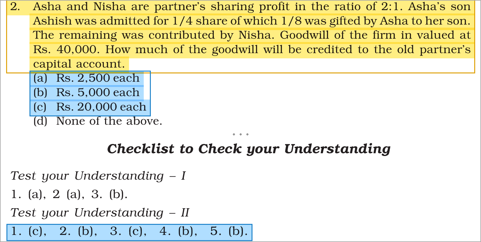 Extract from the NCERT textbook