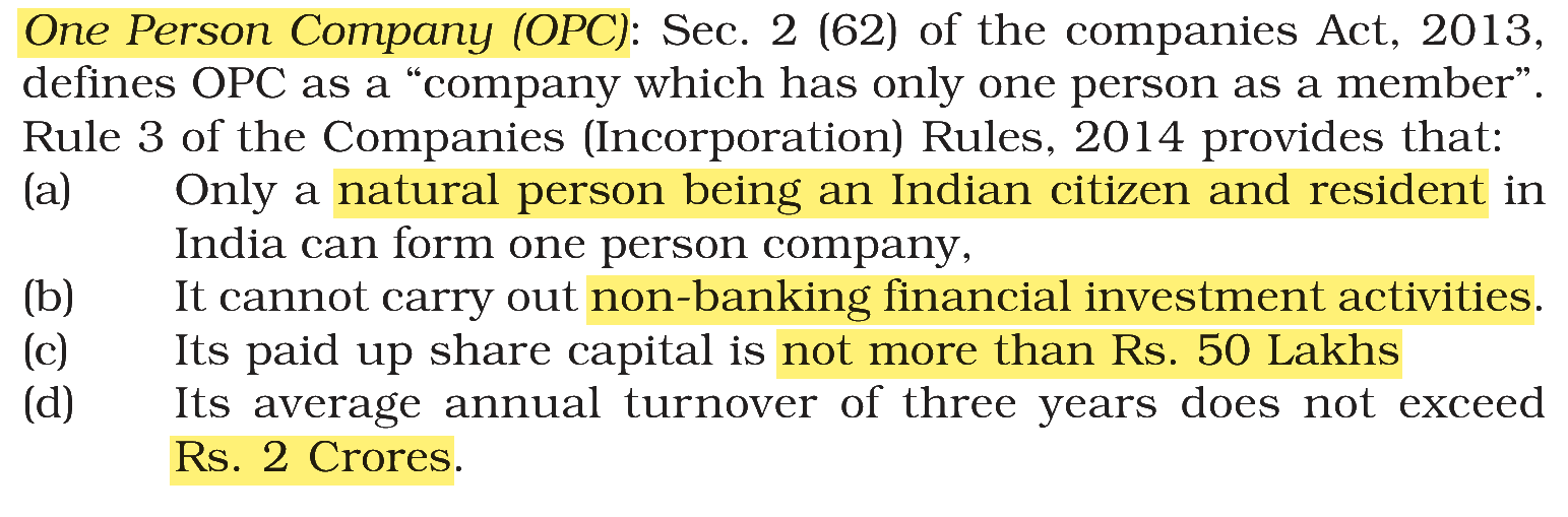 Extract from the NCERT textbook