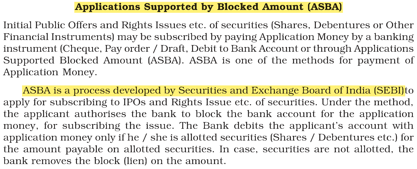 Extract from the NCERT textbook