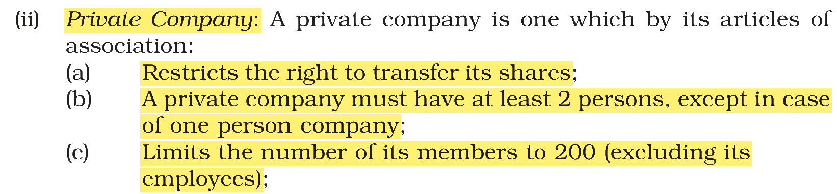Extract from the NCERT textbook