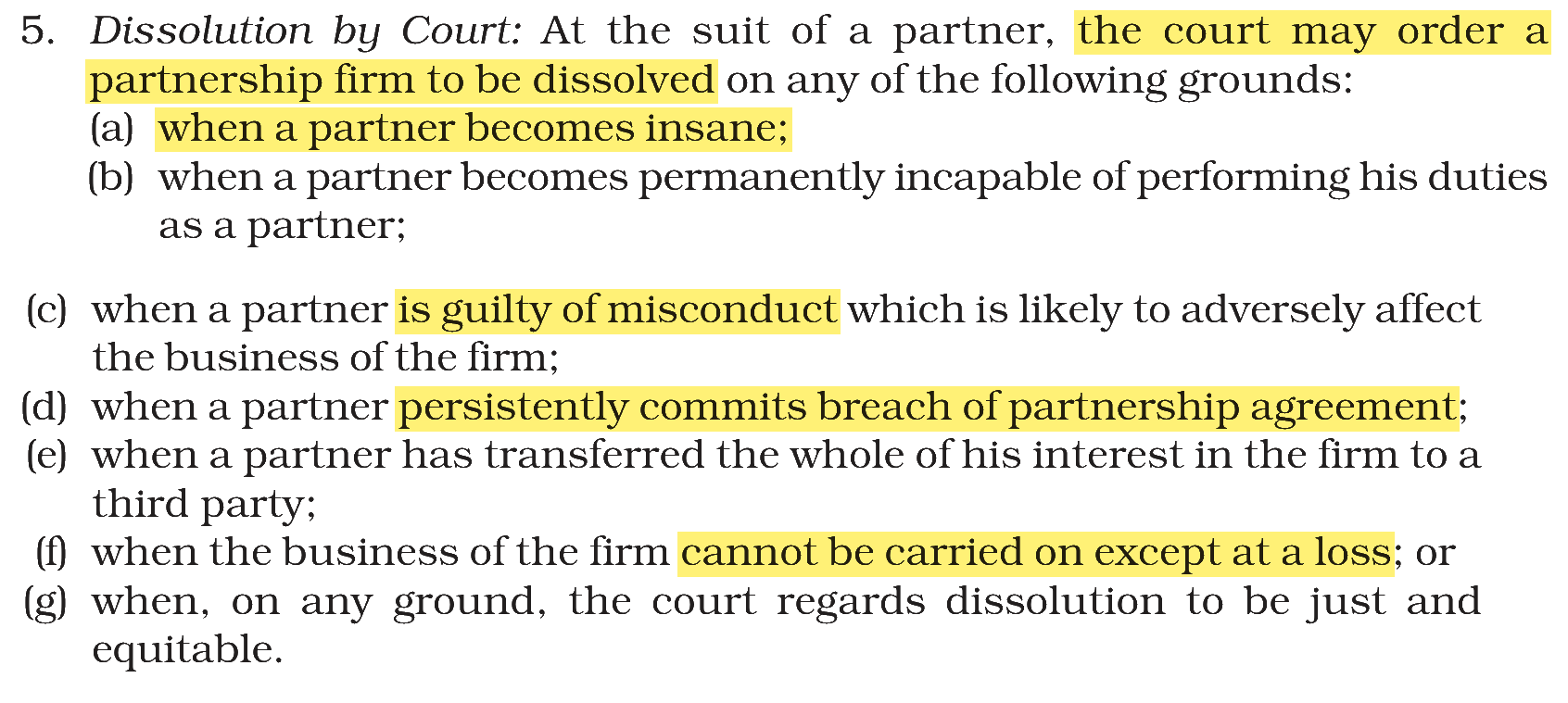 Extract from the NCERT textbook