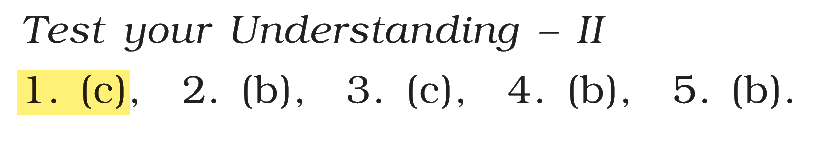 Extract from the NCERT textbook