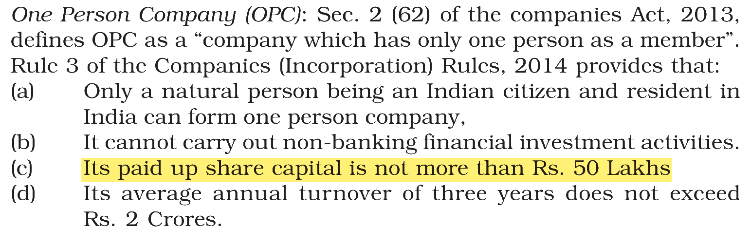Extract from the NCERT textbook