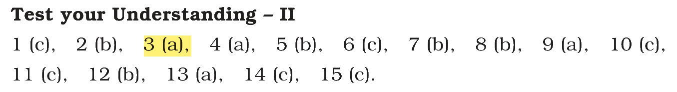 Extract from the NCERT textbook