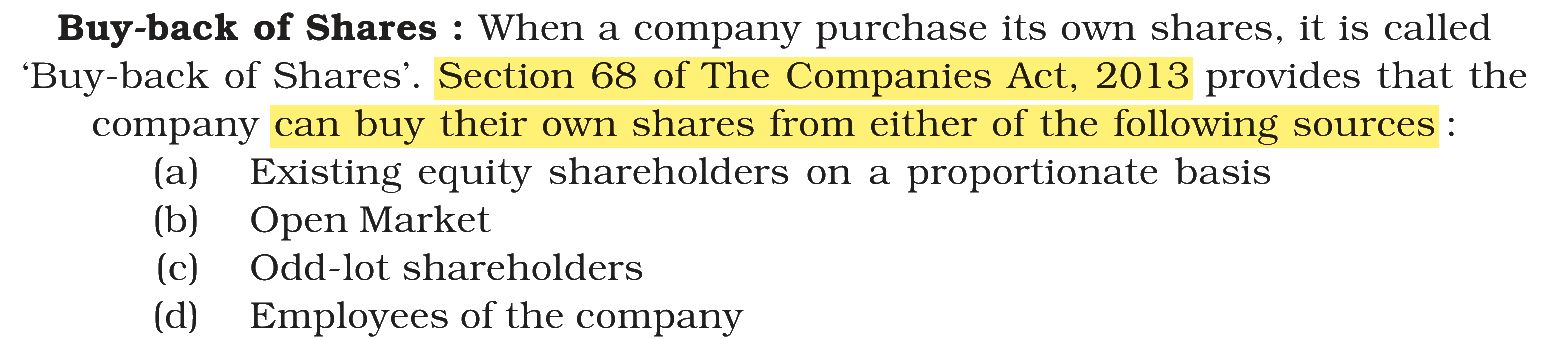 Extract from the NCERT textbook