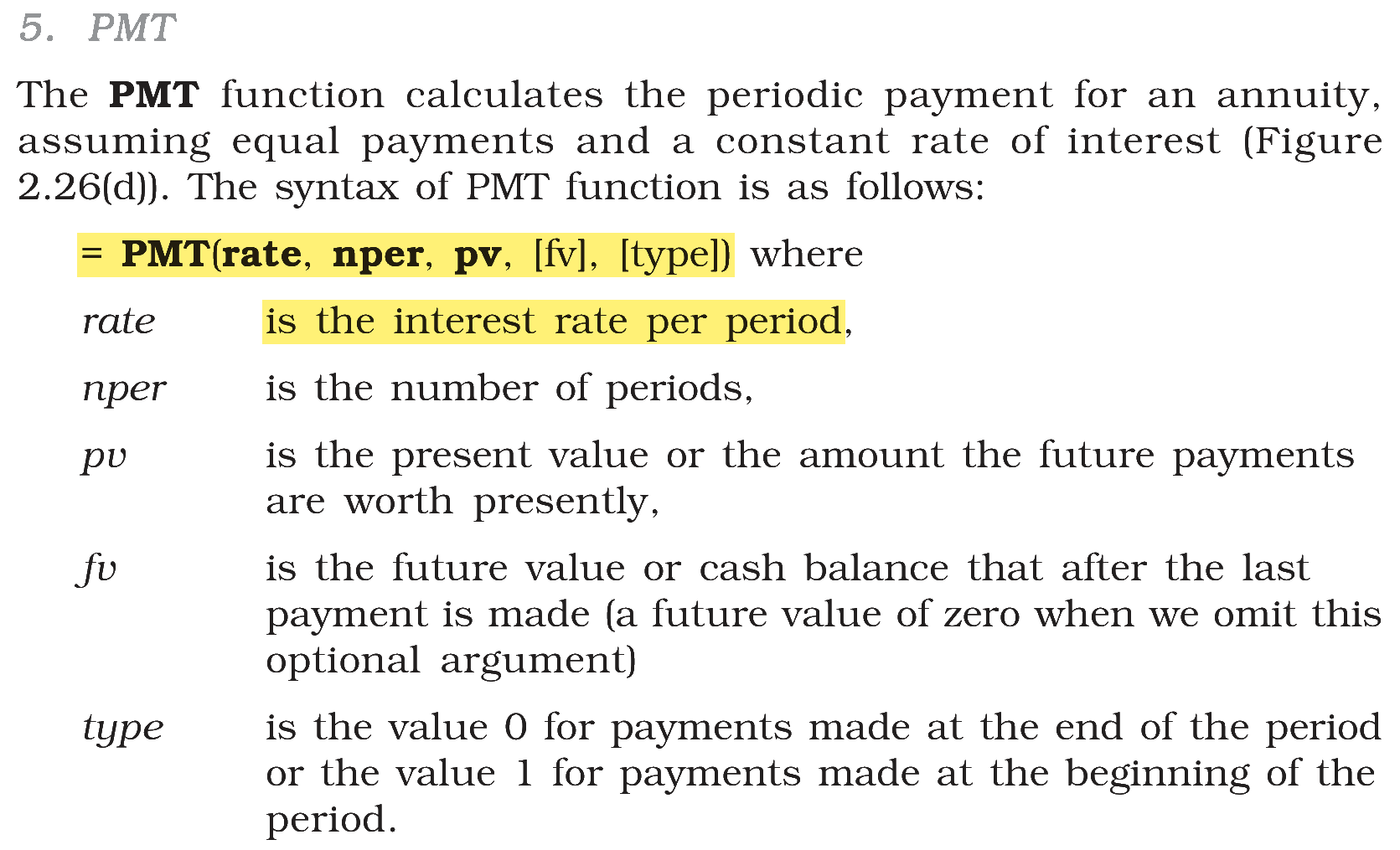 Extract from the NCERT textbook