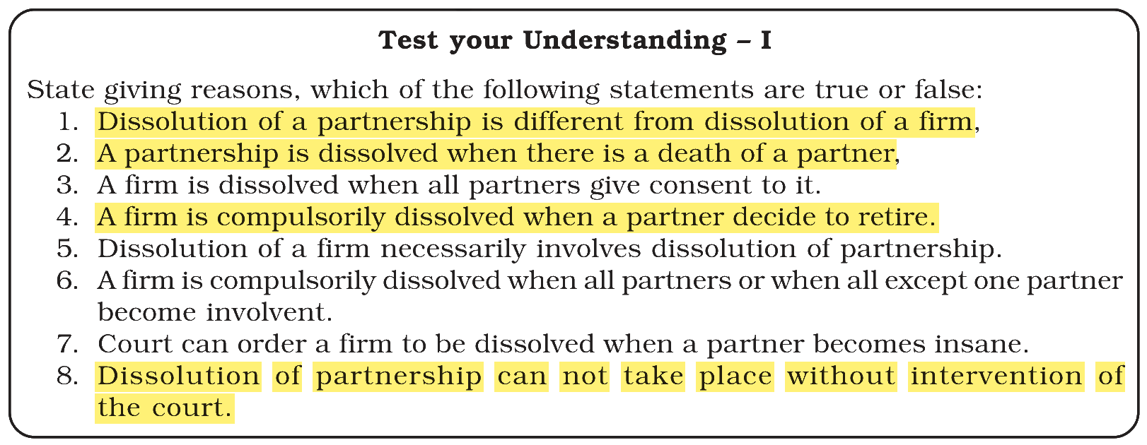 Extract from the NCERT textbook