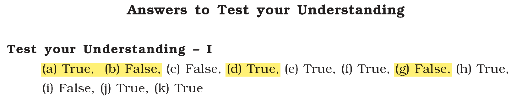 Extract from the NCERT textbook