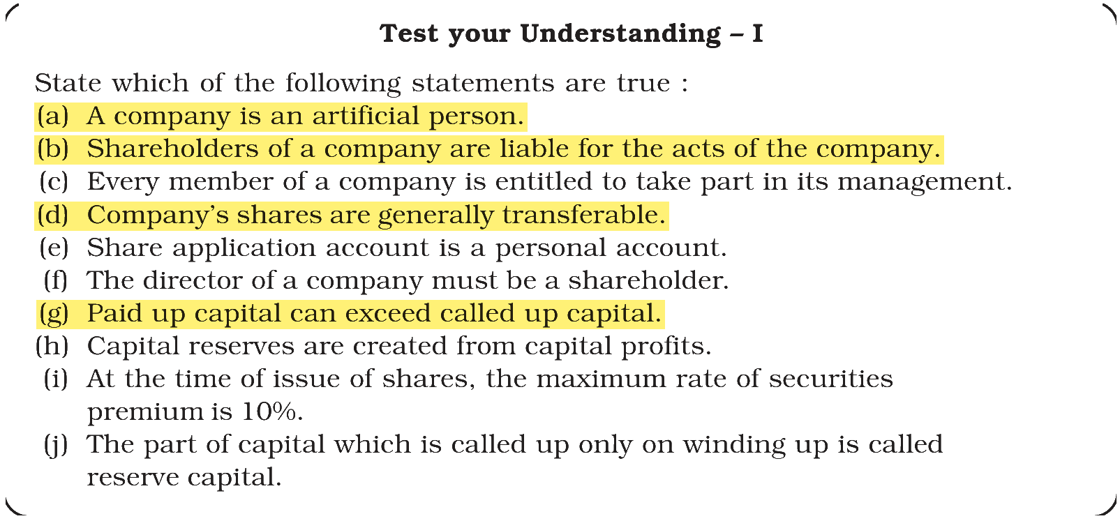 Extract from the NCERT textbook