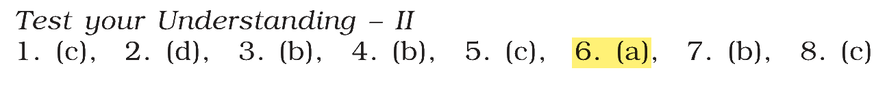 Extract from the NCERT textbook