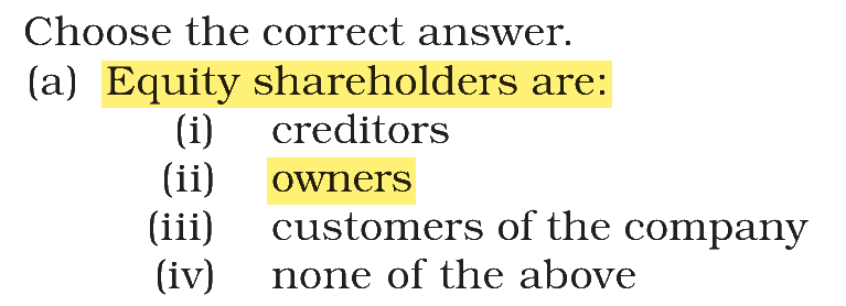 Extract from the NCERT textbook