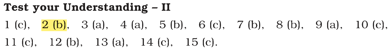 Extract from the NCERT textbook