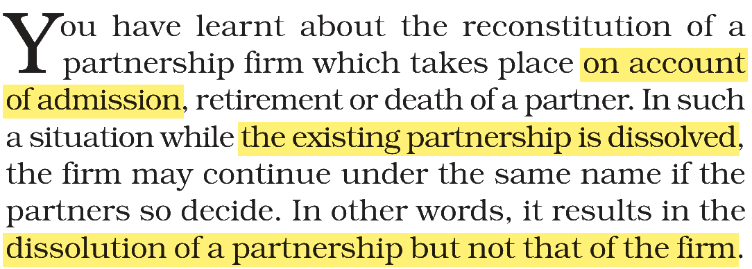 Extract from the NCERT textbook