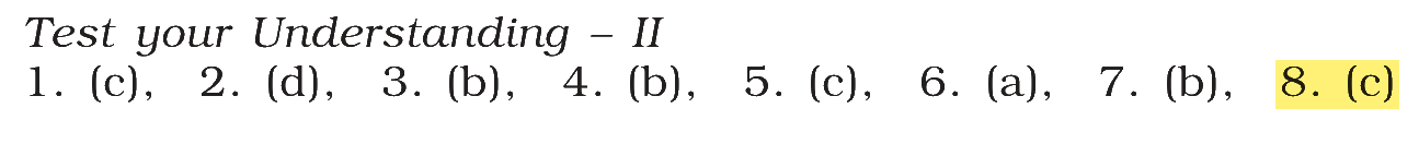 Extract from the NCERT textbook