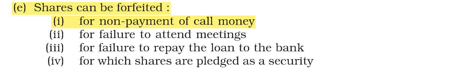 Extract from the NCERT textbook