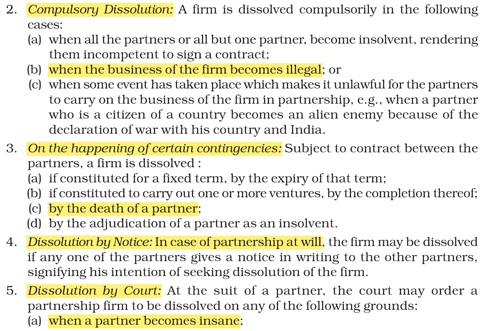 Extract from the NCERT textbook