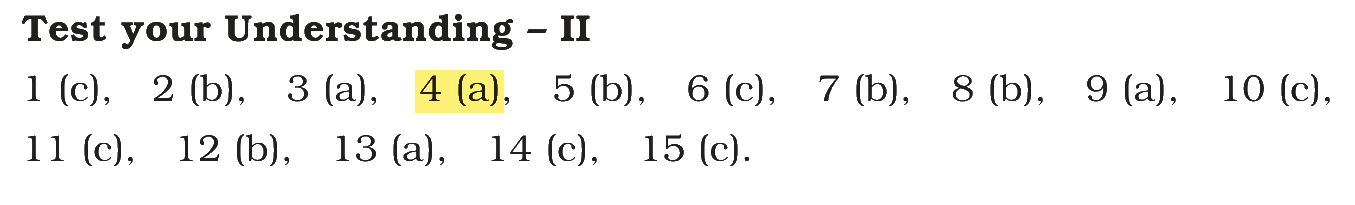 Extract from the NCERT textbook