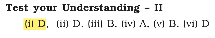 Extract from the NCERT textbook