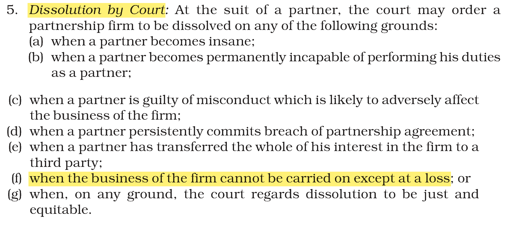 Extract from the NCERT textbook