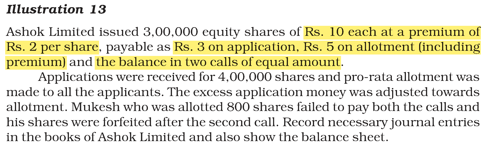 Extract from the NCERT textbook