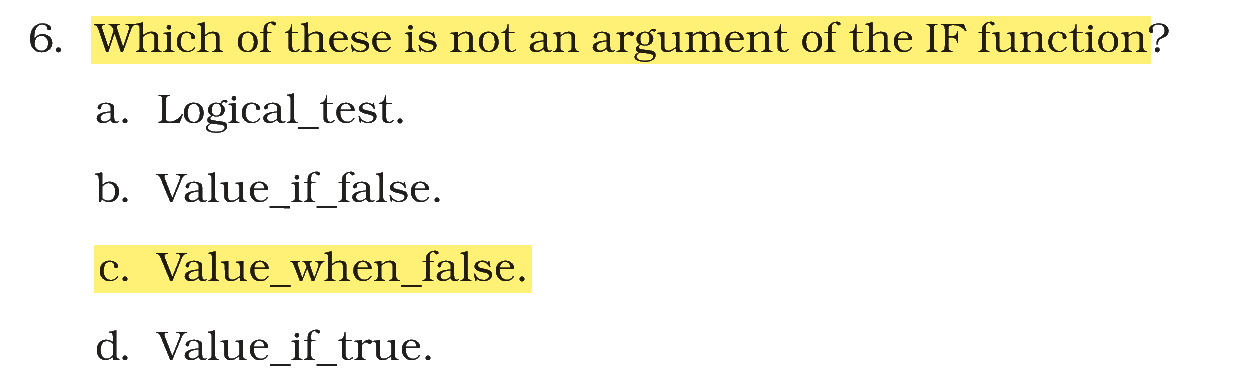 Extract from the NCERT textbook