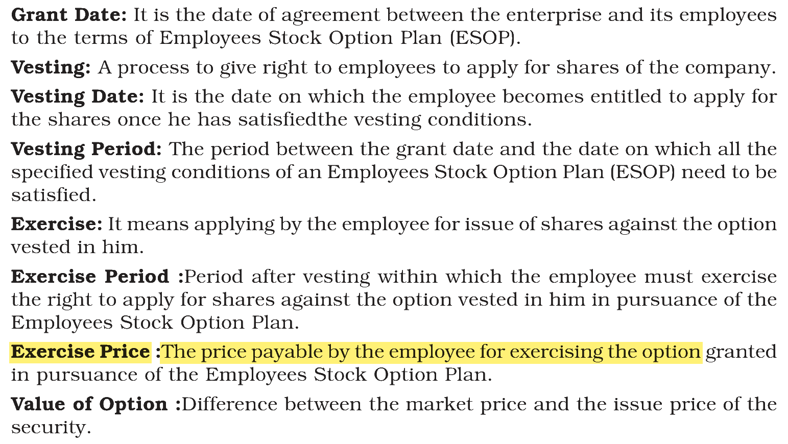Extract from the NCERT textbook