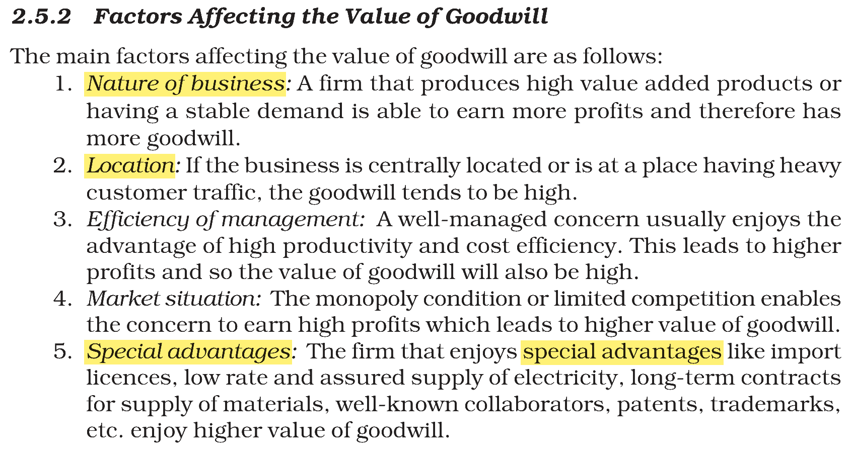 Extract from the NCERT textbook