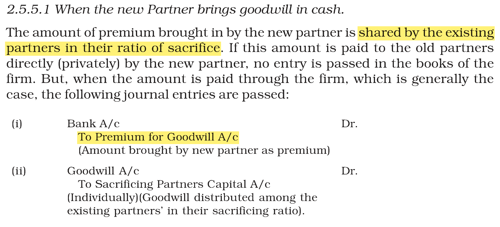 Extract from the NCERT textbook