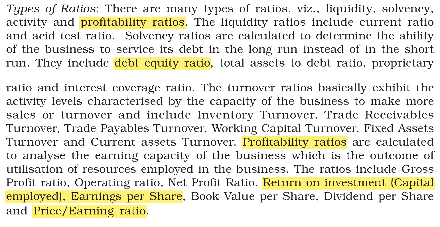 Extract from the NCERT textbook