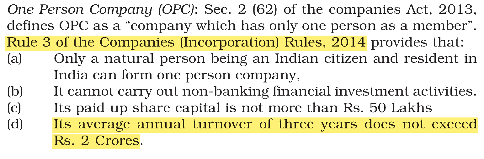Extract from the NCERT textbook