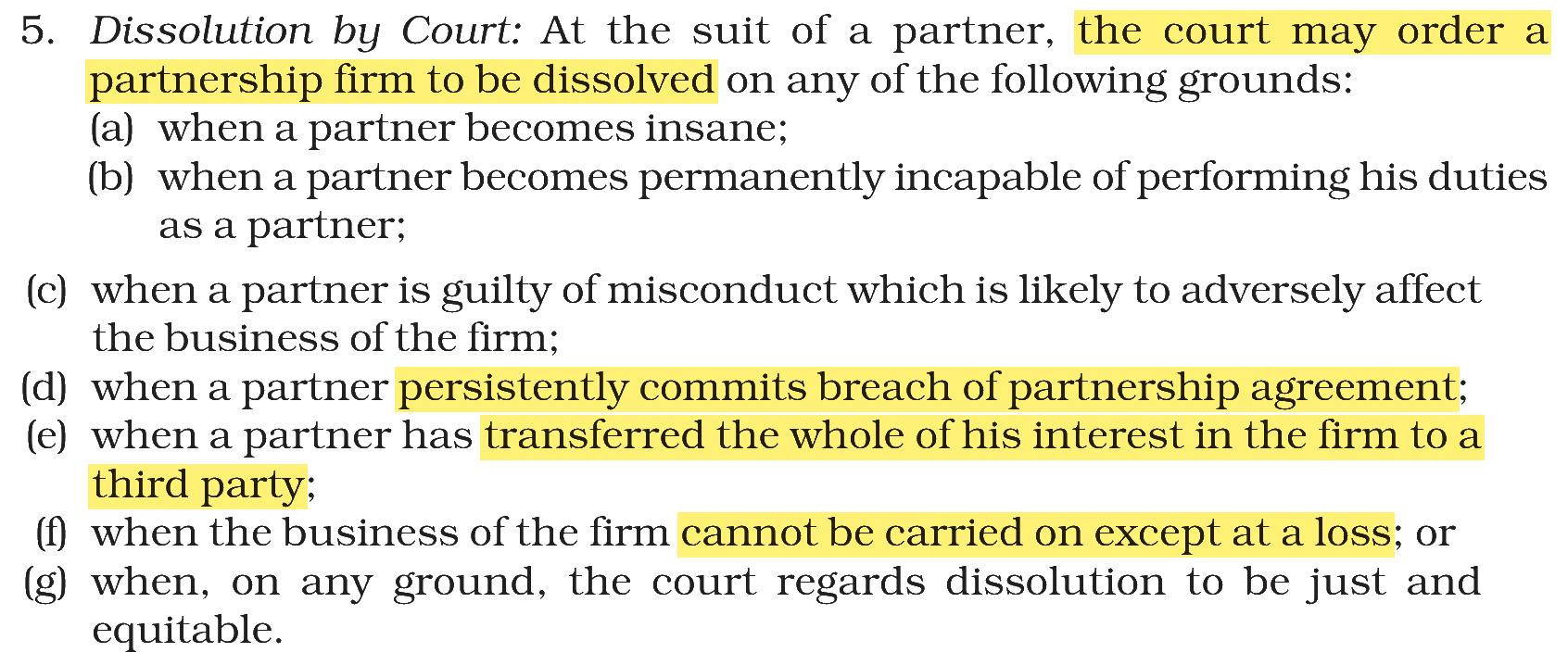 Extract from the NCERT textbook
