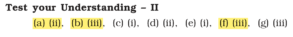 Extract from the NCERT textbook