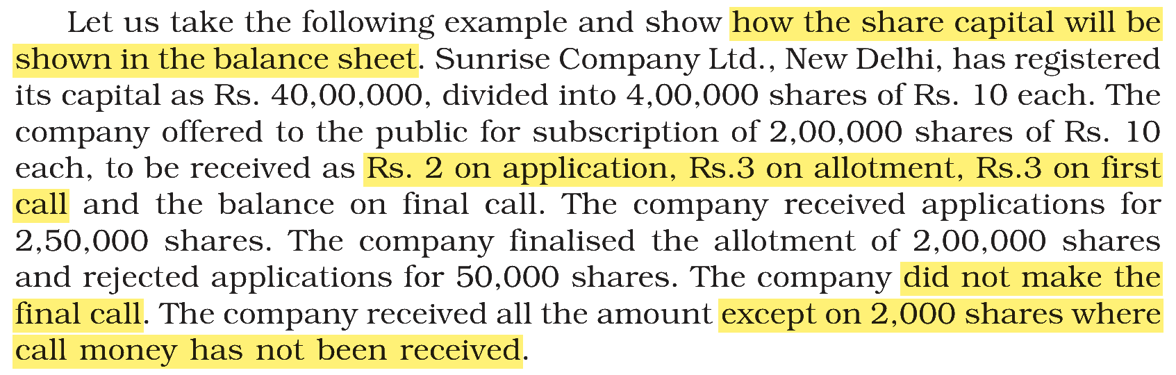 Extract from the NCERT textbook