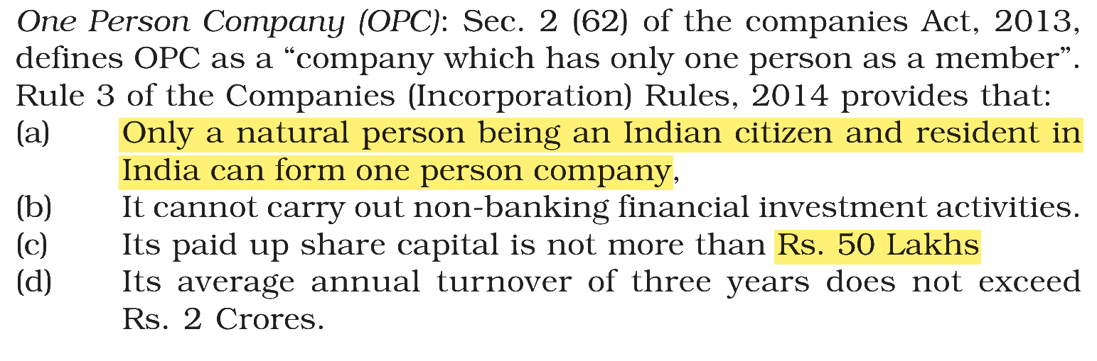 Extract from the NCERT textbook