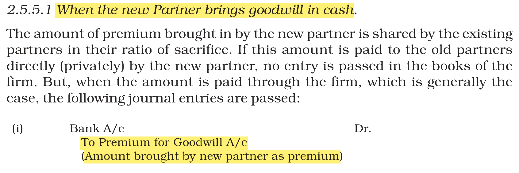 Extract from the NCERT textbook
