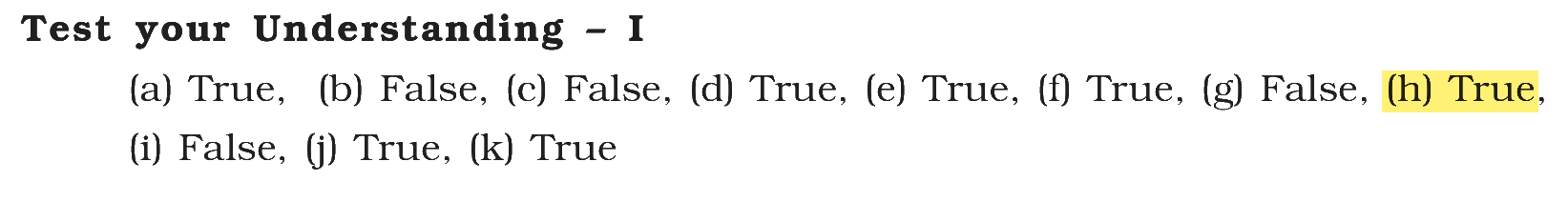 Extract from the NCERT textbook