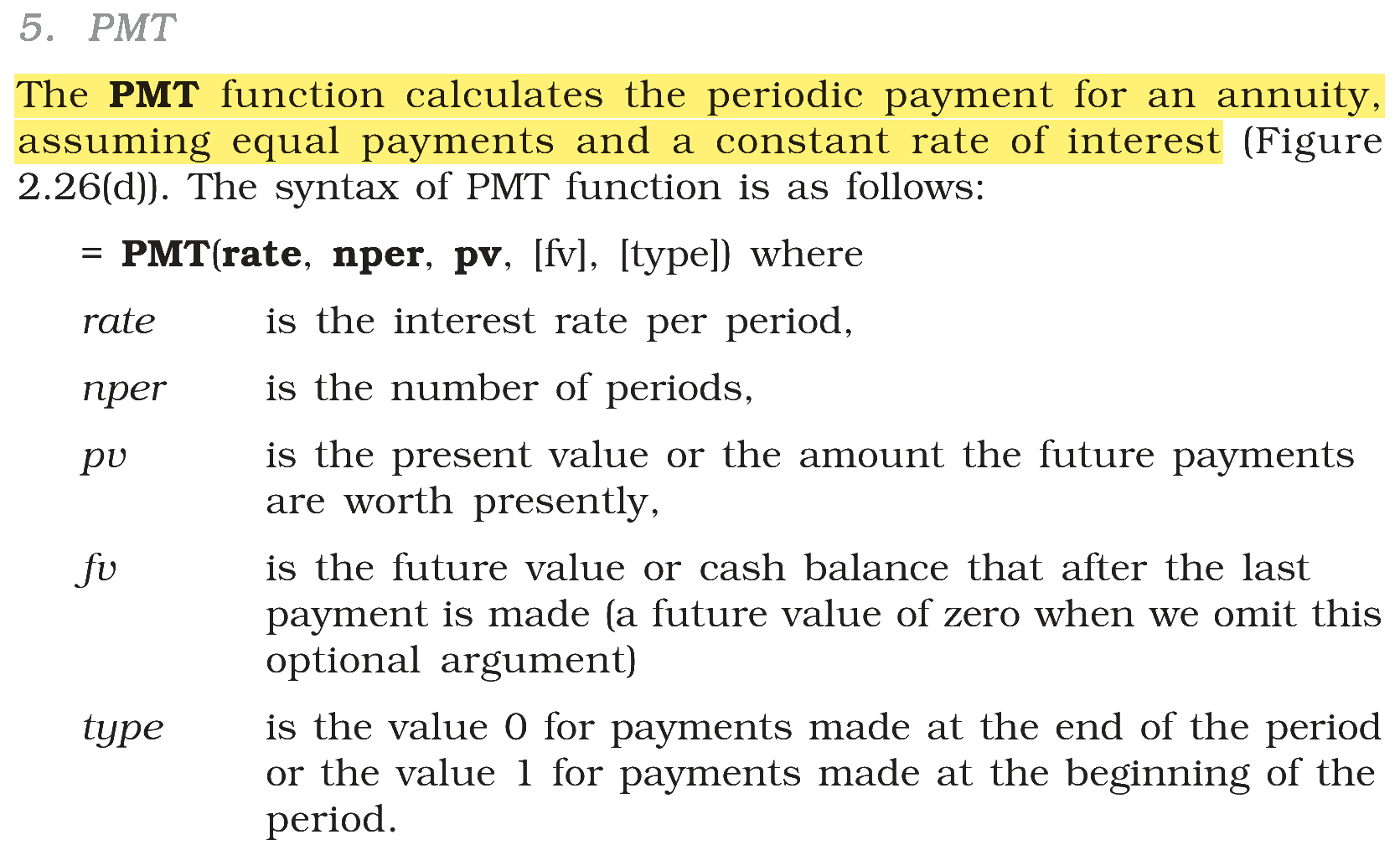Extract from the NCERT textbook