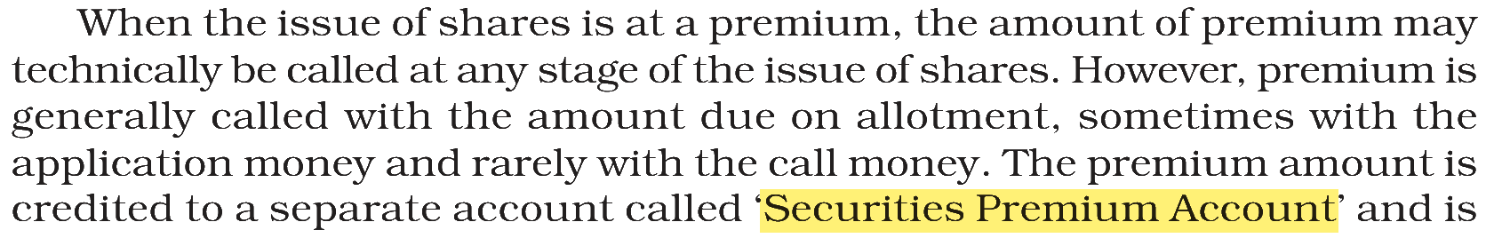 Extract from the NCERT textbook