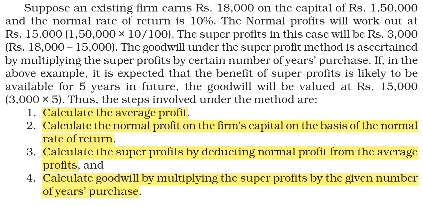 Extract from the NCERT textbook