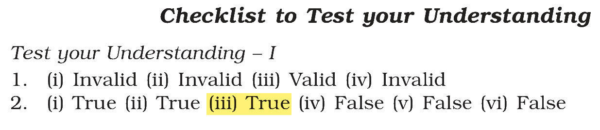Extract from the NCERT textbook