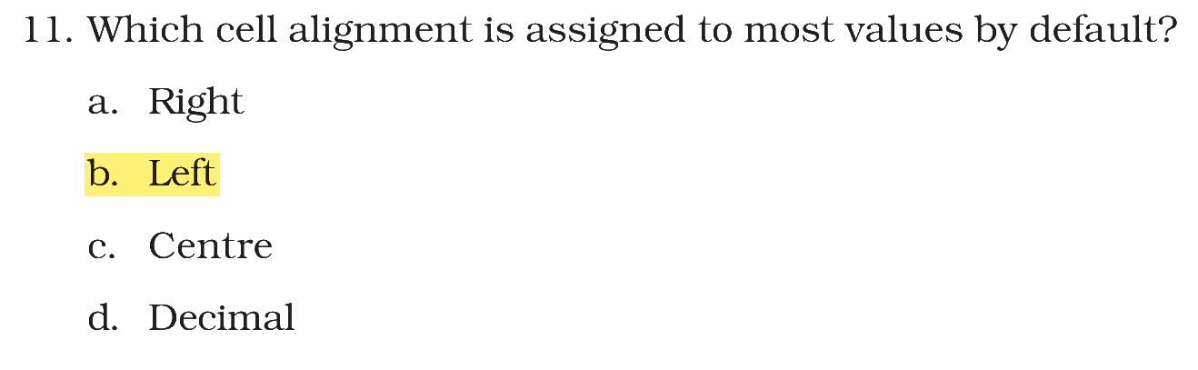 Extract from the NCERT textbook