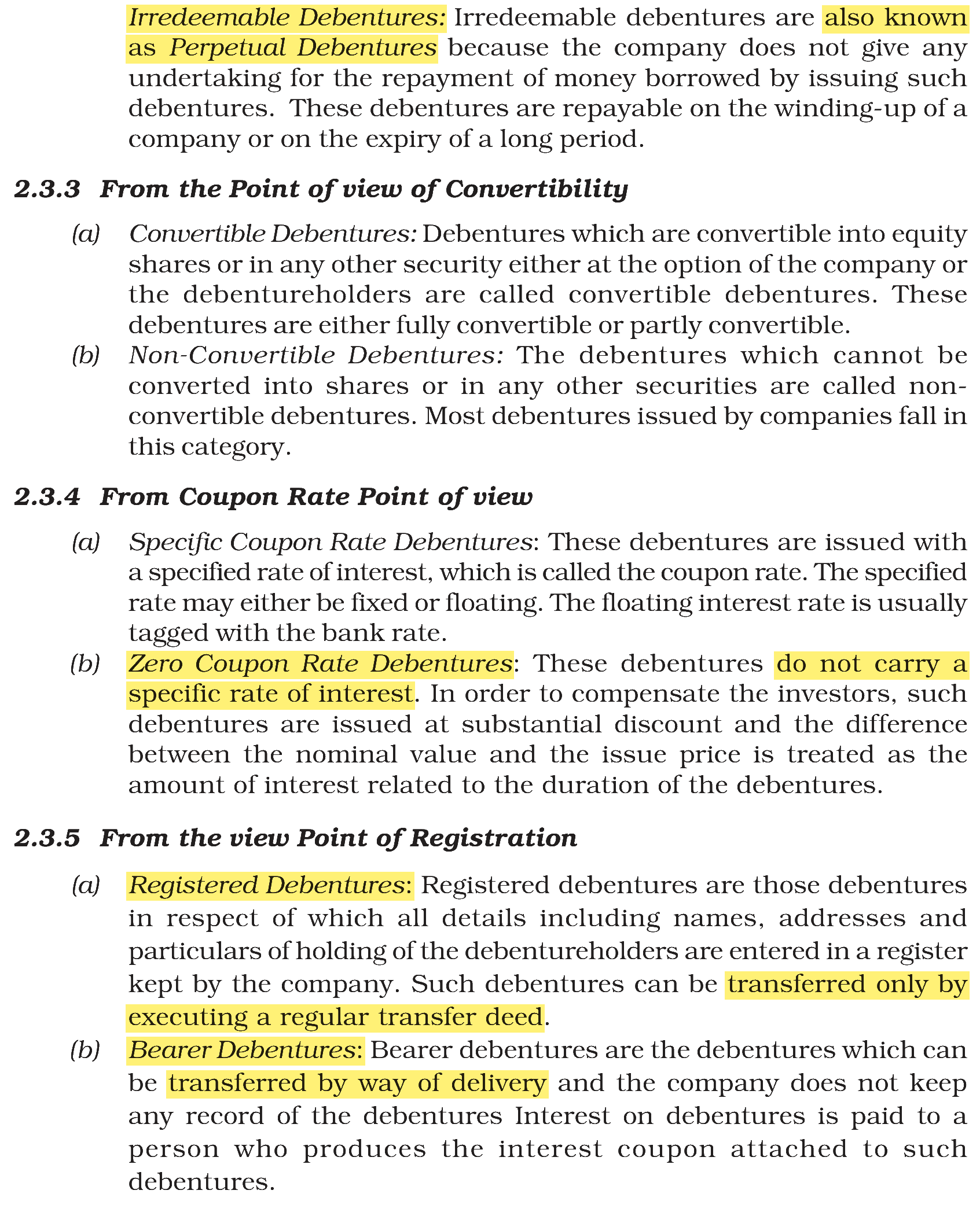 Extract from the NCERT textbook
