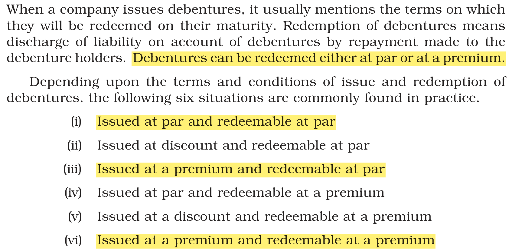Extract from the NCERT textbook
