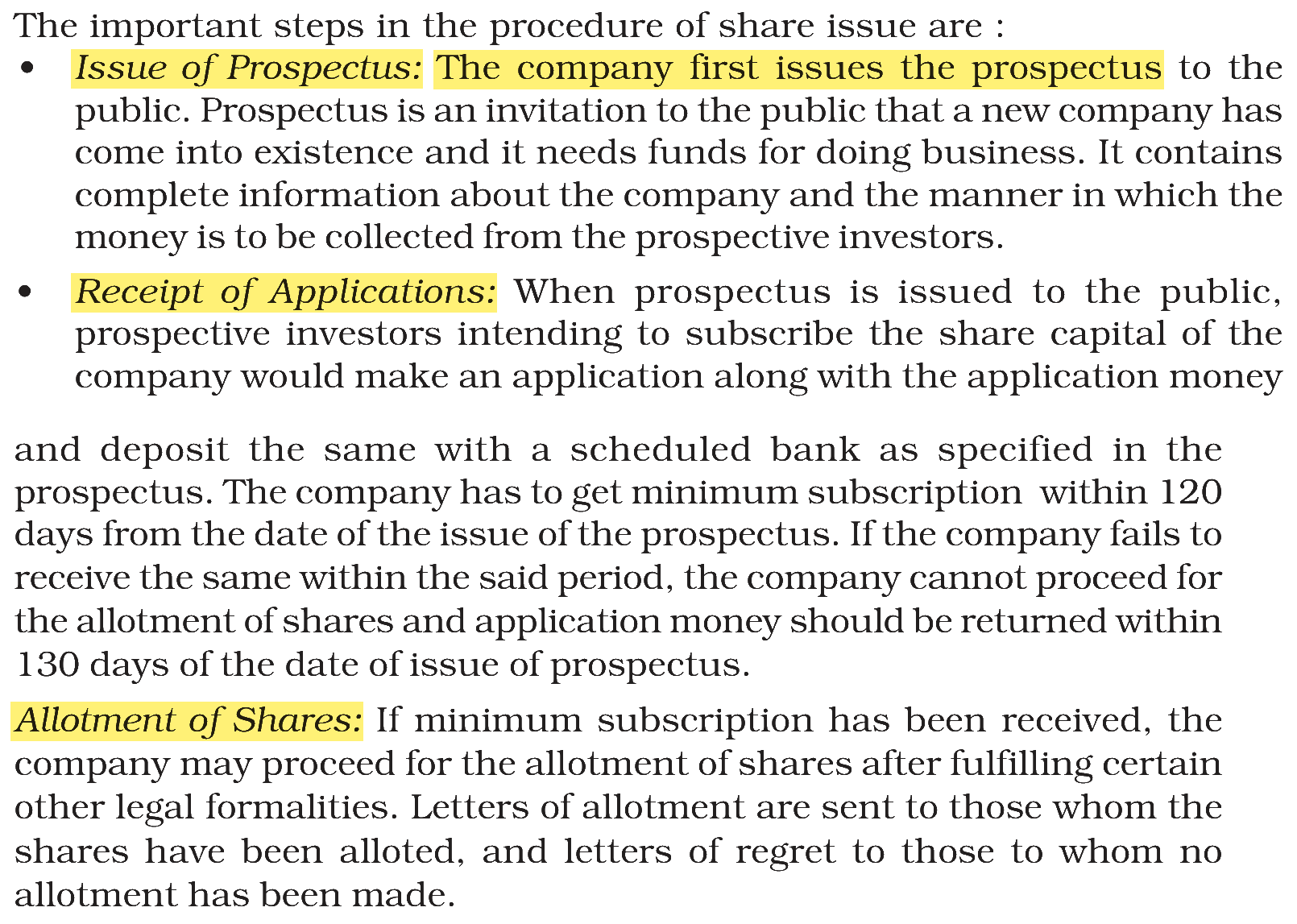 Extract from the NCERT textbook