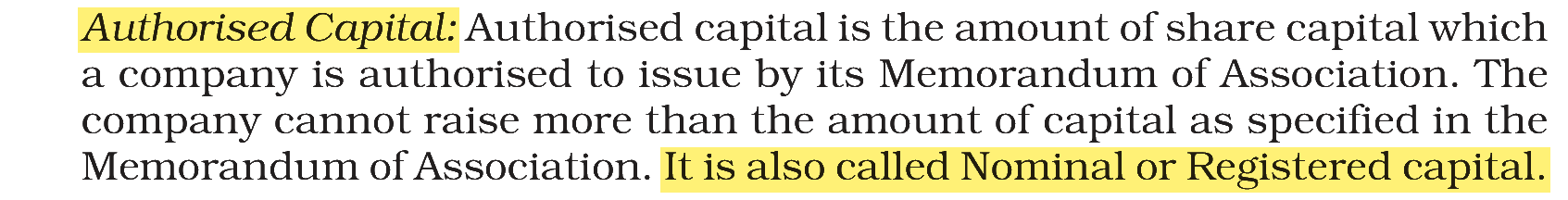 Extract from the NCERT textbook