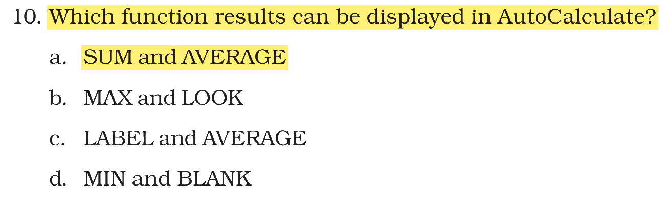 Extract from the NCERT textbook